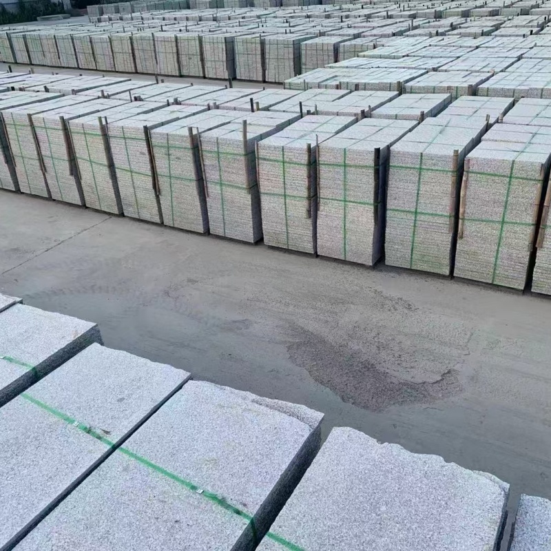 柳州芝麻白火烧板石材厂家